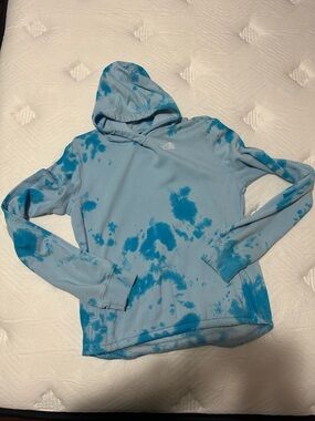 The North Face Blue Tie-Dye Pullover Hoodie